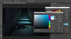 How To Make a Dramatic Photo With Gradient - Photoshop CC Tutorial