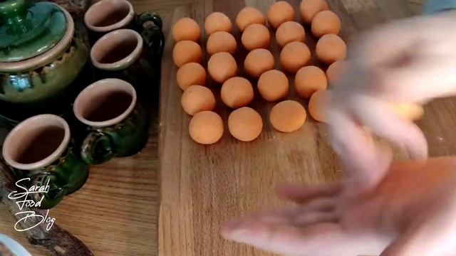 ?Сладкие конфеты в сиропе. Очень вкусные и дешёвые. Мама готовит нам с детства! ENG SUB