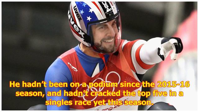 From Russia, with love: Competitor offered sled to Olympic silver medalist Chris Mazdzer