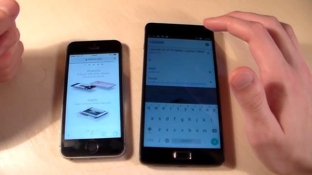 Lenovo Vibe P1 Pro vs iPhone 5S смотреть онлайн