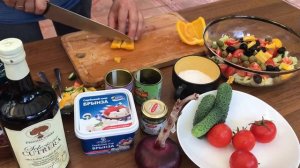 036. Греческий Салат с Сыром Фета и....