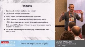 Zabbix Conference 2014 - Lukas Macura | SHORT TALK: Monitoring Data Analysis