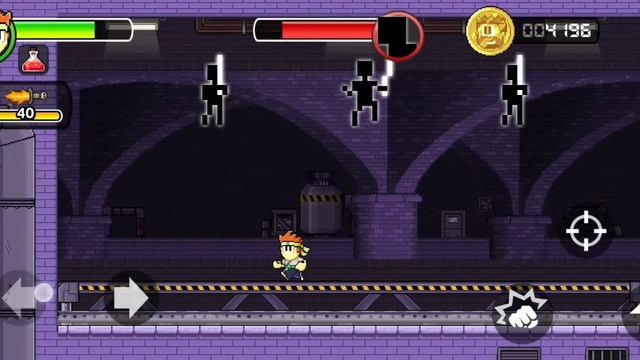 Прохожу всех боссов на лёгкой сложности в игре DAN THE MAN! смотреть онлайн