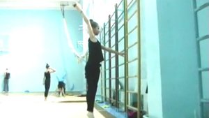 Целый день гимнастки в день соревнований . Художественная Гимнастика .