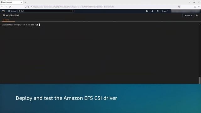 How do I use persistent storage in Amazon EKS? смотреть онлайн