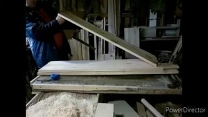 Полка для папок из натурального дерева, своими руками.