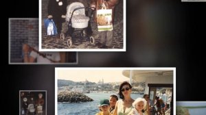 Презентация слайд-шоу на свадьбу, начиная с детских фотографий