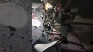 Распошивалка Jack w4.  ✓Лайфхак 1: закончить строчку, чтобы все нитки были на изнанке