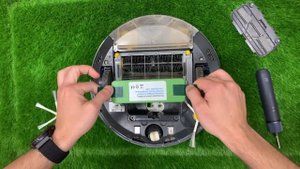 Irobot Roomba 780 ЗАМЕНА АККУМУЛЯТОРА И БОКОВОЙ ЩЕТКИ 500 600 700 серии