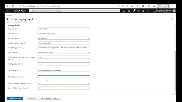 Automated secrets rotation in Azure Key Vault (Part 2) - AAD App Client Secret смотреть онлайн