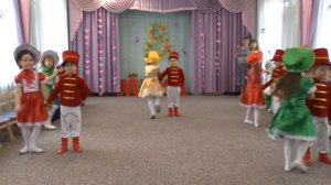 Танец  гусар и кукол . Утренник "8 Марта”.  Средняя группа детсада № 160 г. Одесса 2016г.