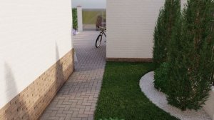 Ландшафтный дизайн частного дома в Анапе | 6 соток
