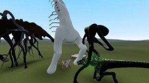 HUGE vs. SMALL TREVOR HENDERSON CREATURES! - Garry's Mod Sandbox