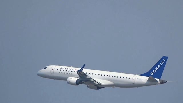 Sabiha Gokcen Airport LTFJ/SAW BoraJet TC-YAH takeoff 090814 смотреть онлайн