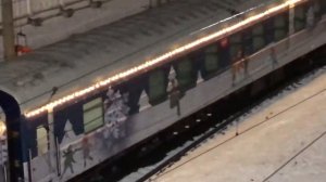 ПОЕЗД ДЕДА МОРОЗА В КРАСНОУФИМСКЕ