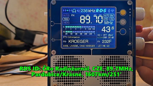 08.07.2024 12:10UTC, [Es], ČRo Radiožurnál, Чехия, 89.7МГц, 1607км