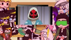 Hashira + Nezuko and Tanjiro react to Funny Animation