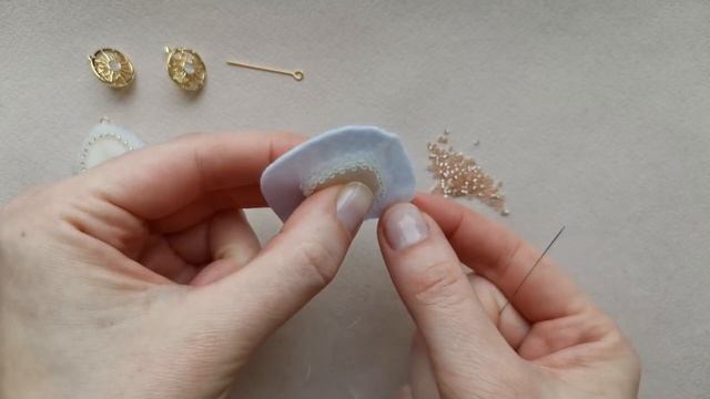 Переделка старых бус из перламутра. Часть 1.