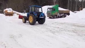 МТЗ 82 балочный мост