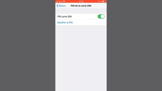 Comment changer le code de sa carte sim iPhone