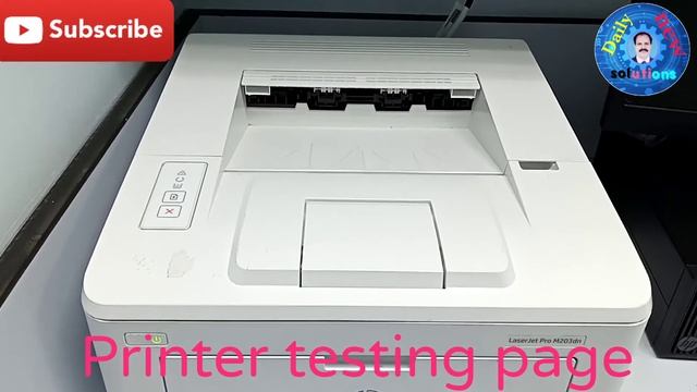 Hp Laser Jet Pro M203dn Printer Black and White | Daily new solutions | смотреть онлайн