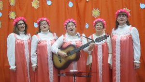 Песня "Деревня моя-детства тихая пристань", исп. ансамбль "Веснянка", Обвинский дом культуры