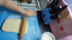 Пеновани, хачапури из слоеного тесто, как всегда, вкусно и сытно