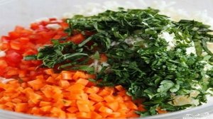 Легкий салат на ужин