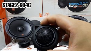 JBL (Stage2-604C) 6.5" inch 2-Way Component Speaker Sound test