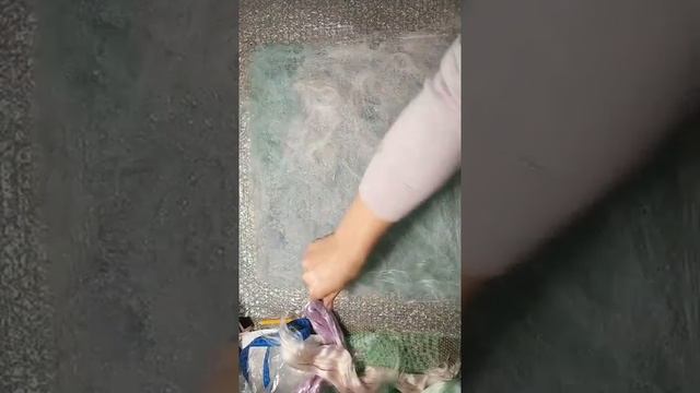 Тонкой войлок. Делаем образец для палантина. Прямой эфир от 28.03.2021 смотреть онлайн