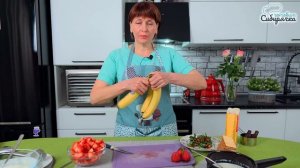 Торт без Выпечки КЛУБНИЧНО-БАНАНОВОЕ Наслаждение За 20 Минут! Нежный творожный рецепт!