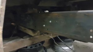 Продолжаем разбор рамы Газель. Примерка усилителей, траверсы и удлинителей. Часть 7.