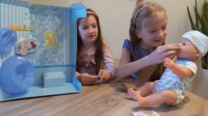 Игры в куклы - Беби Борн .Обзор куклы Беби Борн мальчик . Знакомство и распаковка Беби Борна .