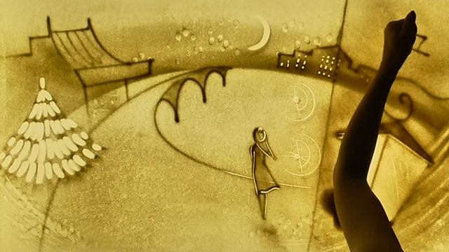 Песочное шоу. Проект "День города". Омские улицы. Пески времени. смотреть онлайн