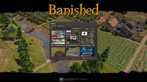 Как в Banished включить русский язык