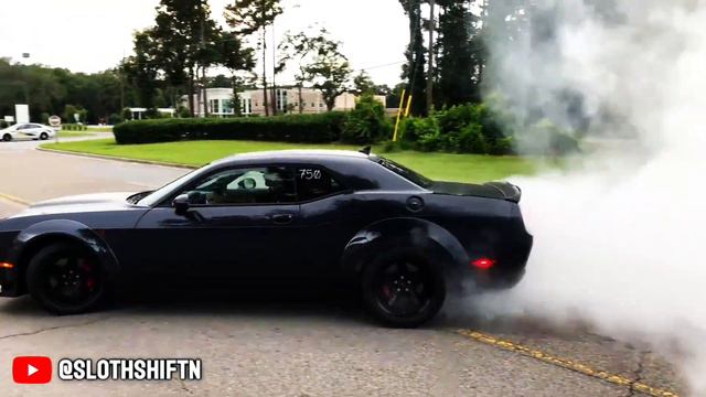 Dodge DEMON Burnout Compilation! 