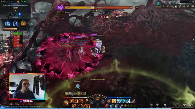 DEADEYE PISTOLEER LEGION RAID HARD MODE VYKAS GATE 3 CLEAR LOST ARK (with callouts) смотреть онлайн