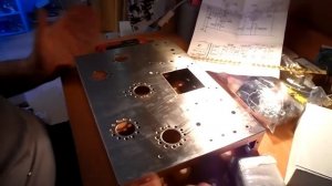 Ламповый китайский усилитель на лампах 6N9P и EL34