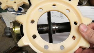 Ведущий вал гусеницы снегохода Irbis SF150L, ремонт часть 2