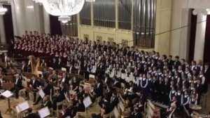 Детский Хор телевидения и радио СПб. Большой Зал Филармонии.