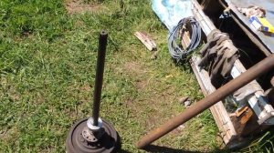 Попытка установки подшипников на полуоси "Москвич-412"(для минитрактора)