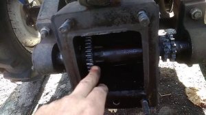 Мототрактор, ремонт редуктора