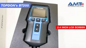 TOPDON Battery Tester BT200 | No.1 Choice For Battery Service Tools
