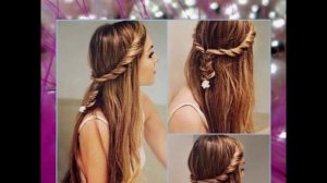 Скоро выпускной! Прически на длинные волосы.