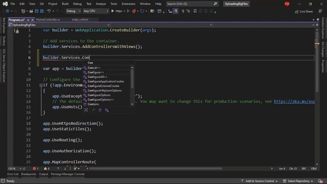 Uploading Big Files in ASP.NET Core смотреть онлайн