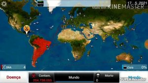 eu jogando PLAGUE INC☣