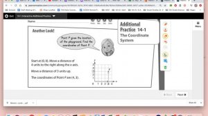 Interactive Worksheet on  Pearson Math