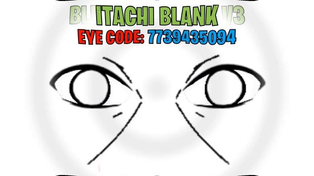 ⭐SHINDO LIFE ITACHI CUSTOM EYE CODES⭐ смотреть онлайн
