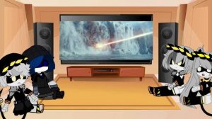 Murder drones reacts to  clip of robots fighting//Gacha club shpeel episode 3