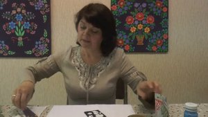 Мастер-класс "Роспись по ткани. Закладка"